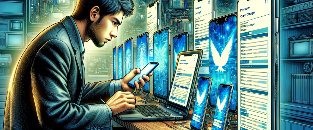 دریافت کد چنج گوشی چینی برای تمامی مدل ها